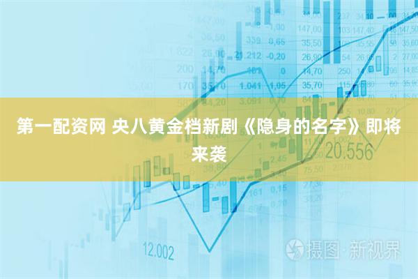 第一配资网 央八黄金档新剧《隐身的名字》即将来袭